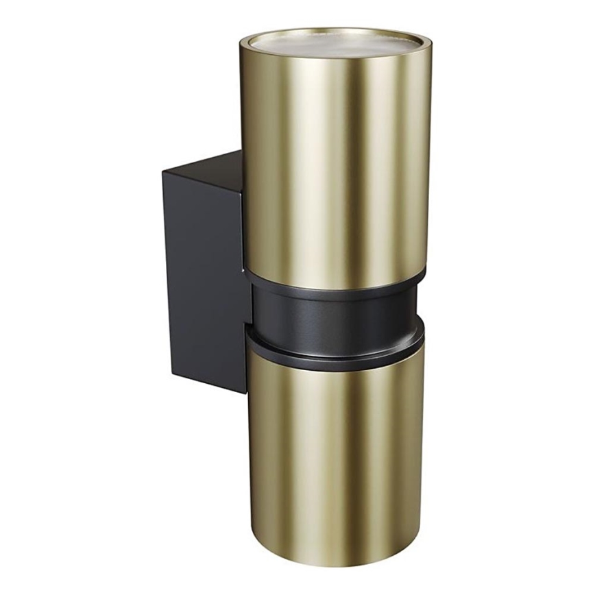 Maytoni O582WL-02BS - Aplique de exterior BOWERY 2xGU10/50W/230V IP54 latón