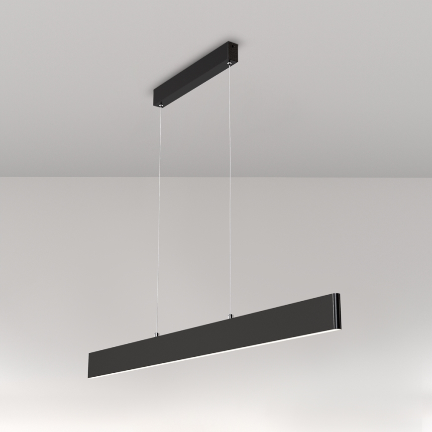 Maytoni P010PL-L30B4K - Lámpara LED colgante STEP LED/30W/230V 4000K 118,5 cm negro