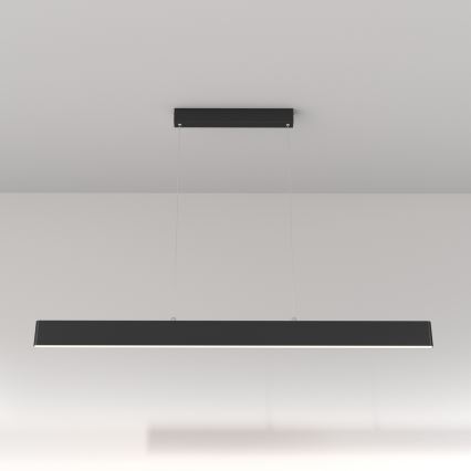 Maytoni P010PL-L30B4K - Lámpara LED colgante STEP LED/30W/230V 4000K 118,5 cm negro