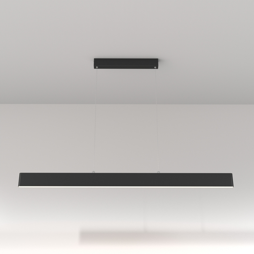 Maytoni P010PL-L30B4K - Lámpara LED colgante STEP LED/30W/230V 4000K 118,5 cm negro