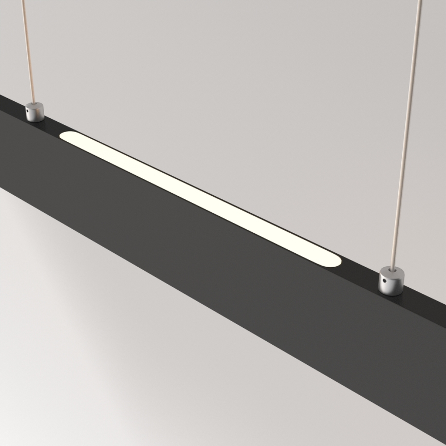 Maytoni P010PL-L30B4K - Lámpara LED colgante STEP LED/30W/230V 4000K 118,5 cm negro
