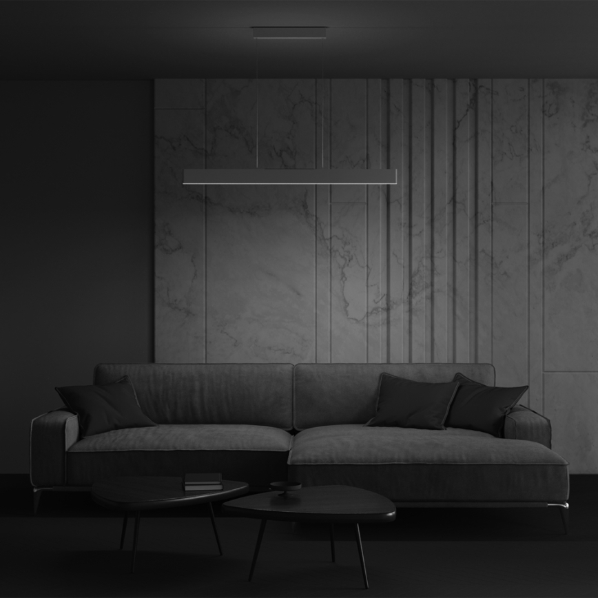 Maytoni P010PL-L30W4K - Lámpara LED colgante STEP LED/30W/230V 4000K 118,5 cm blanco