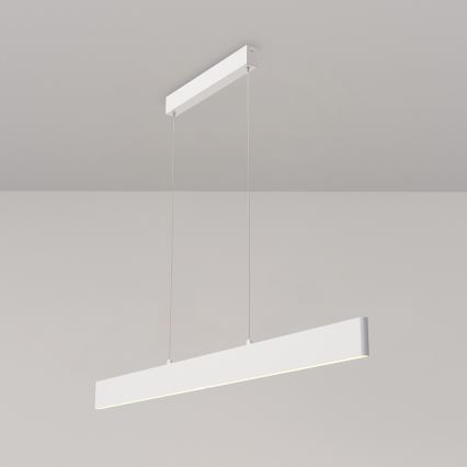 Maytoni P010PL-L30W4K - Lámpara LED colgante STEP LED/30W/230V 4000K 118,5 cm blanco