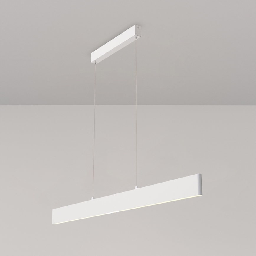 Maytoni P010PL-L30W4K - Lámpara LED colgante STEP LED/30W/230V 4000K 118,5 cm blanco