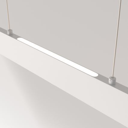 Maytoni P010PL-L30W4K - Lámpara LED colgante STEP LED/30W/230V 4000K 118,5 cm blanco