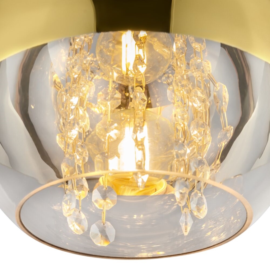 Maytoni P140-PL-110-1-G - Lámpara colgante FERMI 1xE27/60W/230V dorado