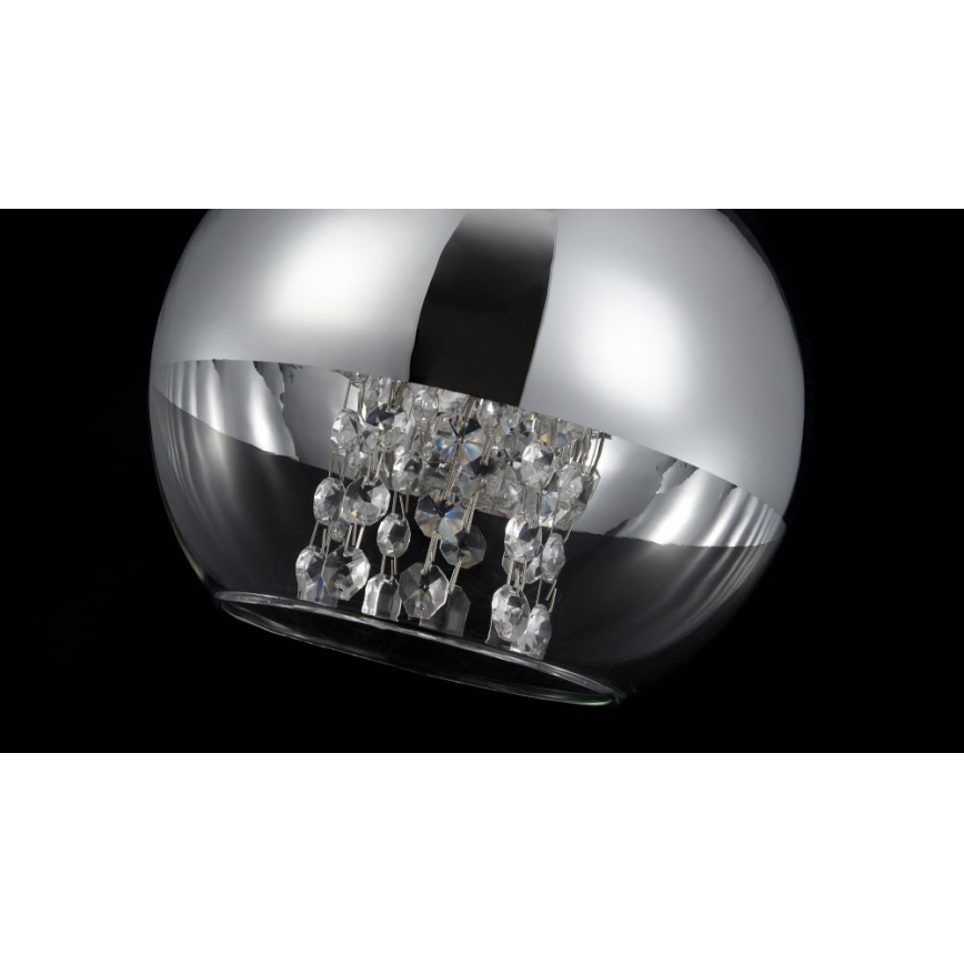 Maytoni P140-PL-110-1-N - Lámpara colgante FERMI 1xE27/60W/230V cromo brillante