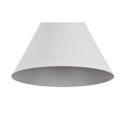 Maytoni P359-PL-01-W - Lámpara colgante BICONES 1xE27/60W/230V diá. 22 cm blanco/beige