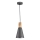 Maytoni P359-PL-140-C - Lámpara colgante BICONES 1xE27/60W/230V diá. 14 cm gris/beige
