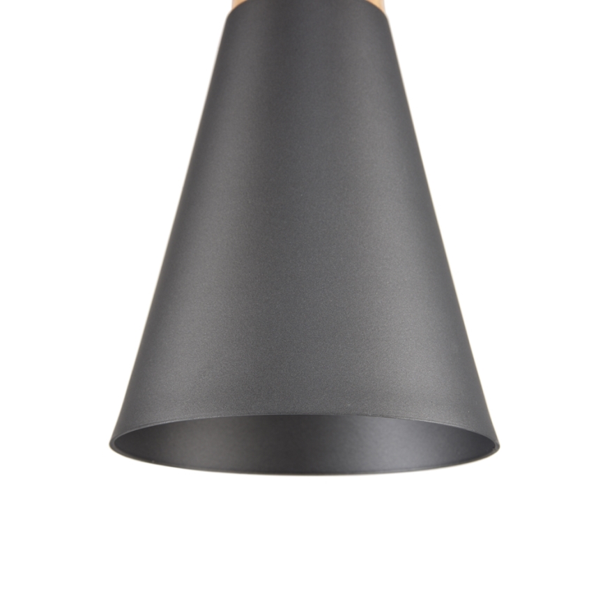 Maytoni P359-PL-140-C - Lámpara colgante BICONES 1xE27/60W/230V diá. 14 cm gris/beige