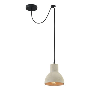 Maytoni T434-PL-01-GR - Lámpara colgante BRONI 1xE27/60W/230V diá. 16 cm gris