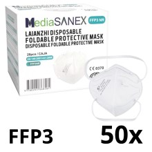 Media Sanex LAIANZHI KP302 Respirador FFP3 50 piezas