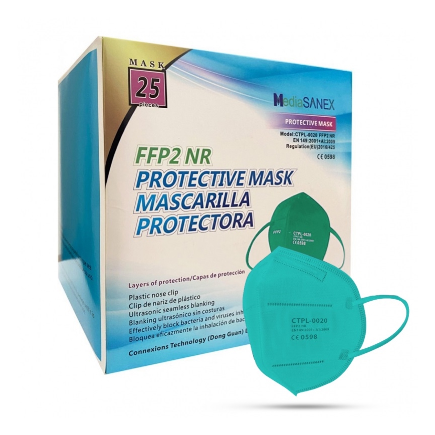 Media Sanex Respirador FFP2 NR/KN95 mentol 1 pc