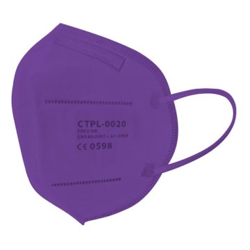 Media Sanex Respirador FFP2 NR / KN95 violeta 1pc