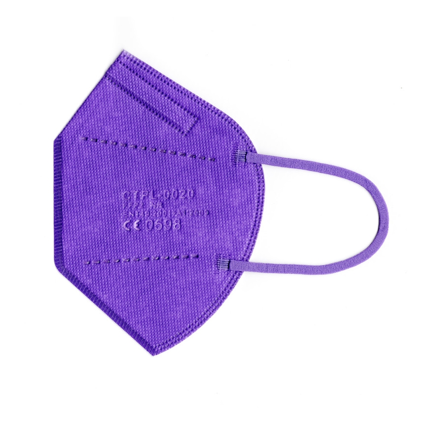 Media Sanex Respirador FFP2 NR / KN95 violeta 1pc