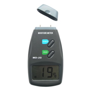 Medidor de humedad para madera con pantalla LCD 9V