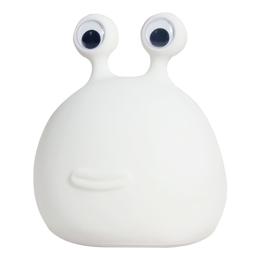 MegaLight - Lámpara infantil táctil LED RGB regulable y recargable MOMO MOON LED/5V