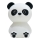 MegaLight - Lámpara infantil táctil LED RGB regulable y recargable PADDY PANDA LED/5V