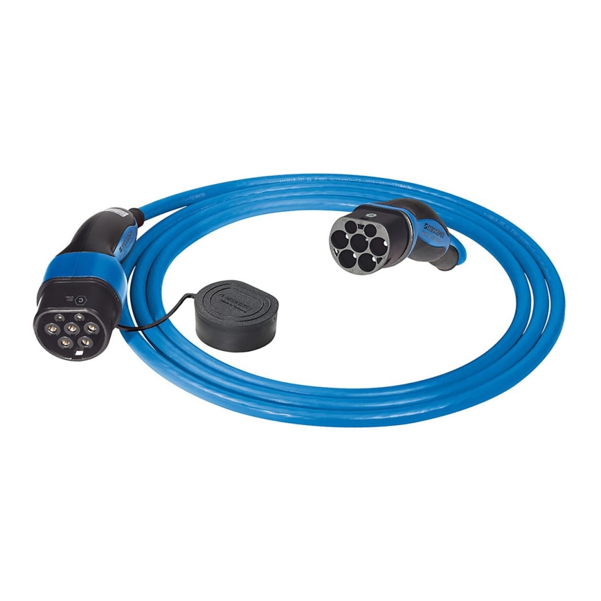 Mennekes - Cable de carga para coches eléctricos tipo 2 4m 11kW 20A IP44