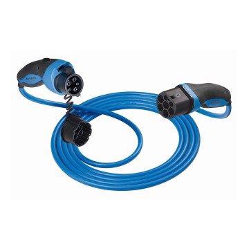 Mennekes - Cable de carga para coches eléctricos tipo 2 / tipo 1 7,5m 7,4kW 32A IP44