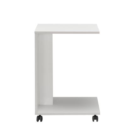 Mesa auxiliar 65x35 cm blanco