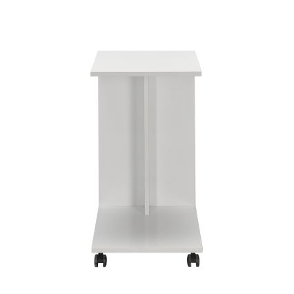 Mesa auxiliar 65x35 cm blanco