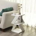 Mesa auxiliar ALBENI 50x30 cm blanco