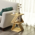 Mesa auxiliar ALBENI 50x30 cm marrón