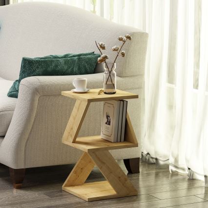Mesa auxiliar ALBENI 50x30 cm marrón