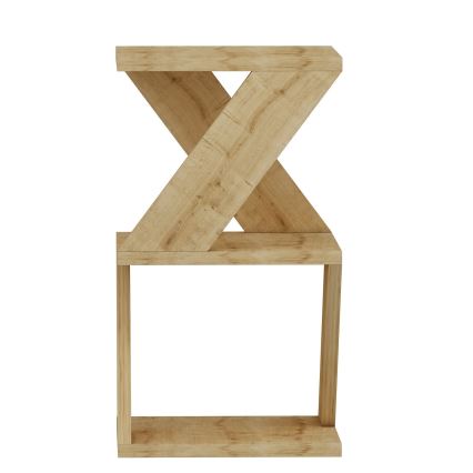 Mesa auxiliar ALBENI 50x30 cm marrón