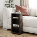Mesa auxiliar FILINTA 63x40 cm antracita