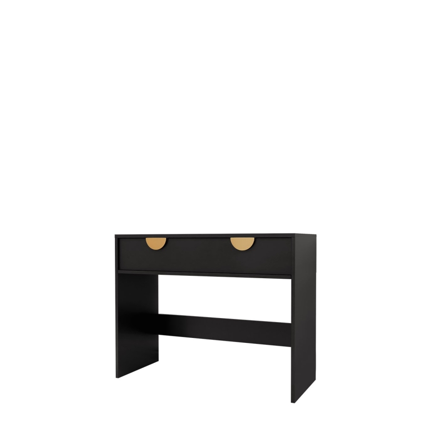 Mesa auxiliar VUNOTIS 78x100 cm negro