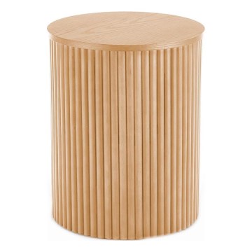 Mesa auxiliar WOODY 50x40 cm beige