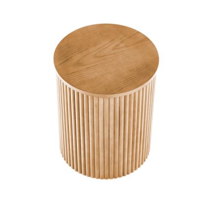 Mesa auxiliar WOODY 50x40 cm beige