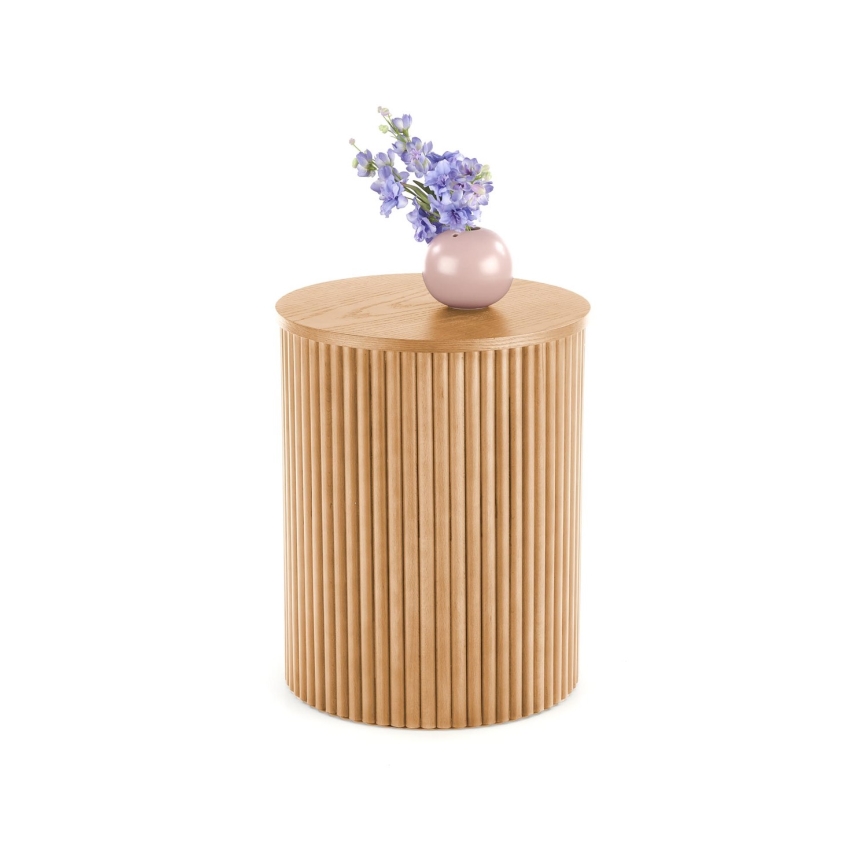 Mesa auxiliar WOODY 50x40 cm beige