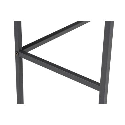 Mesa consola CANVAS 80x100 cm pino atlantic/negro