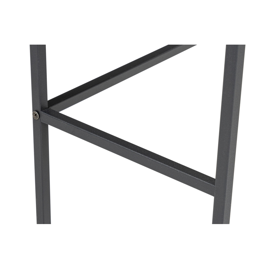 Mesa consola CANVAS 80x100 cm pino atlantic/negro