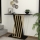 Mesa consola GRAVITY 76,8x90 cm negro/dorado