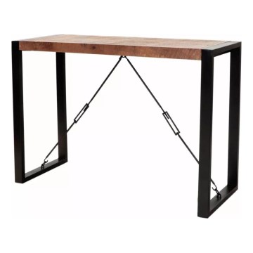 Mesa consola RETRO 76x110 cm madera maciza/árbol de mango