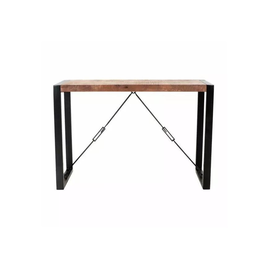 Mesa consola RETRO 76x110 cm madera maciza/árbol de mango