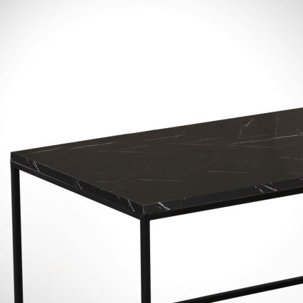 Mesa de café ROYAL 43x95 cm negro