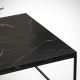 Mesa de café ROYAL 43x95 cm negro