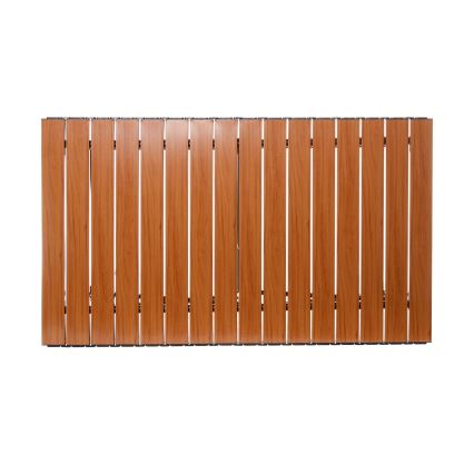 Mesa de camping con tablero enrollable 54x93 cm