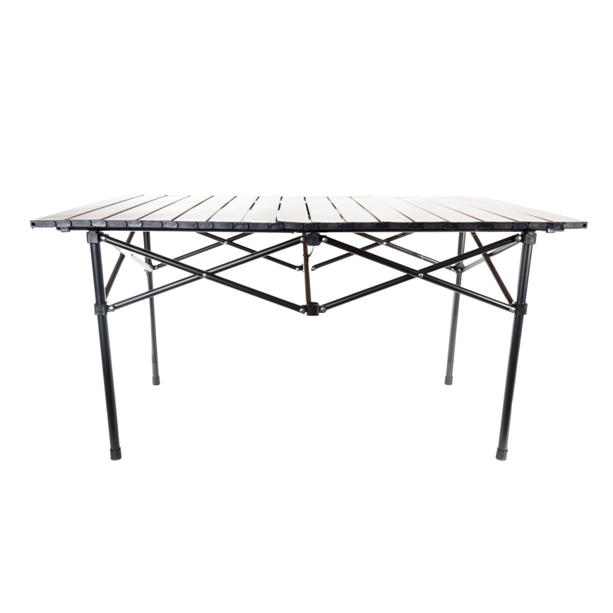 Mesa de camping con tablero enrollable 54x93 cm