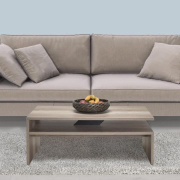 Mesa de centro 42x110 cm marrón