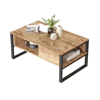 Mesa de centro 44,4x100 cm pino atlantic