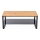 Mesa de centro ARTIGA 45x105 cm negro/beige