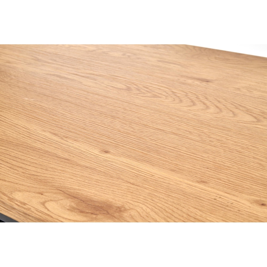Mesa de centro ARTIGA 45x105 cm negro/beige