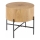 Mesa de centro BROOKLYN 45x45 cm negro/beige