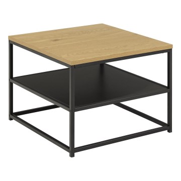 Mesa de centro CORA roble/negro